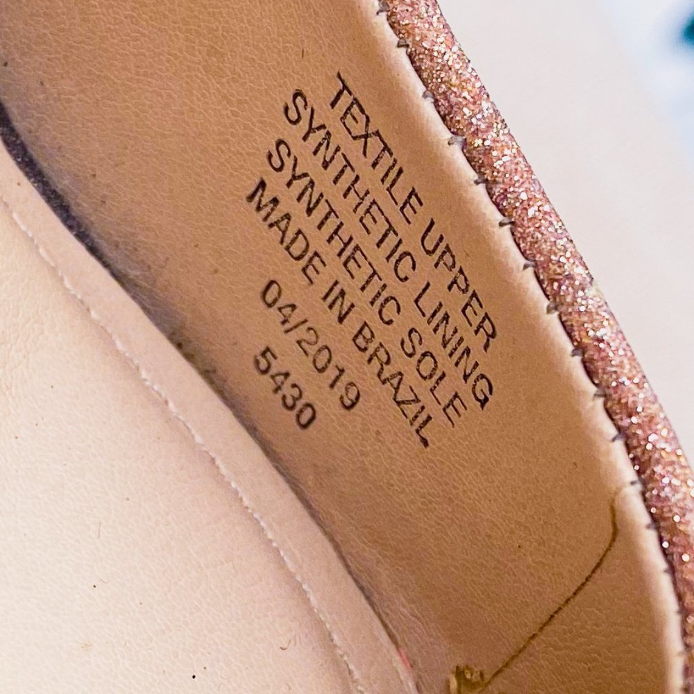 Women's Ombre Pink Sparkle Heels Black Prom Stiletto Pump CARVELA KURT GEIGER 7 - Picture 11 of 13